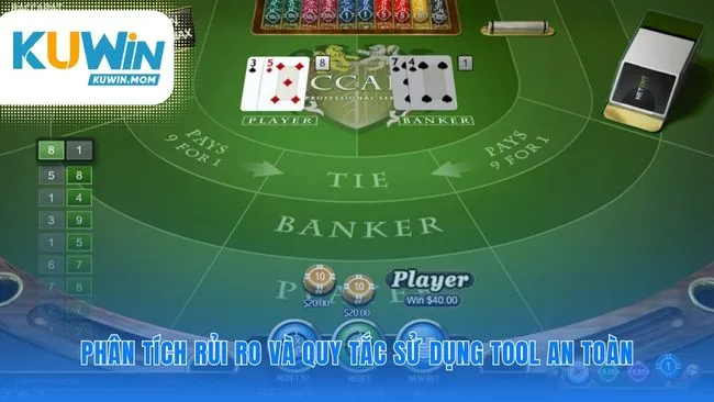 Giữ tài khoản an toàn khi cài đặt tool baccarat KUWIN
